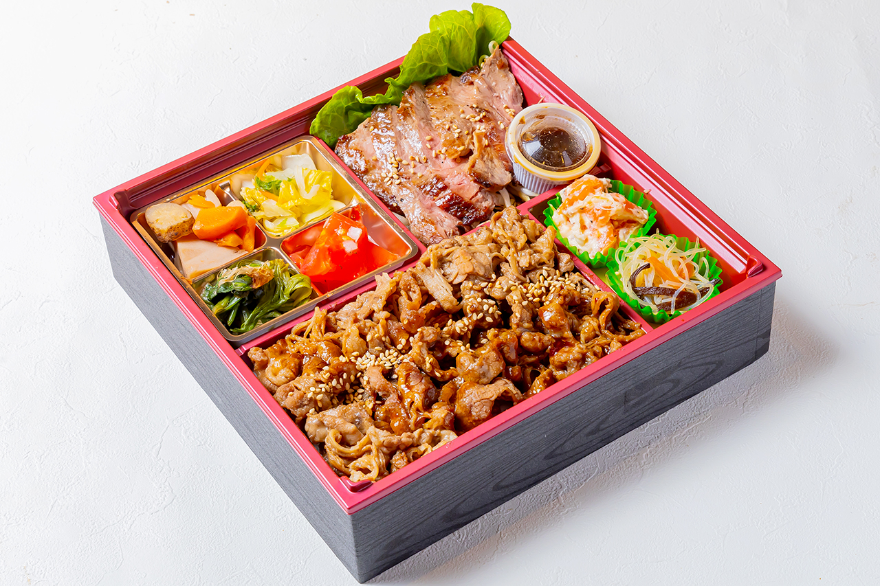 ステーキ焼肉亭焼肉重&ステーキ御膳