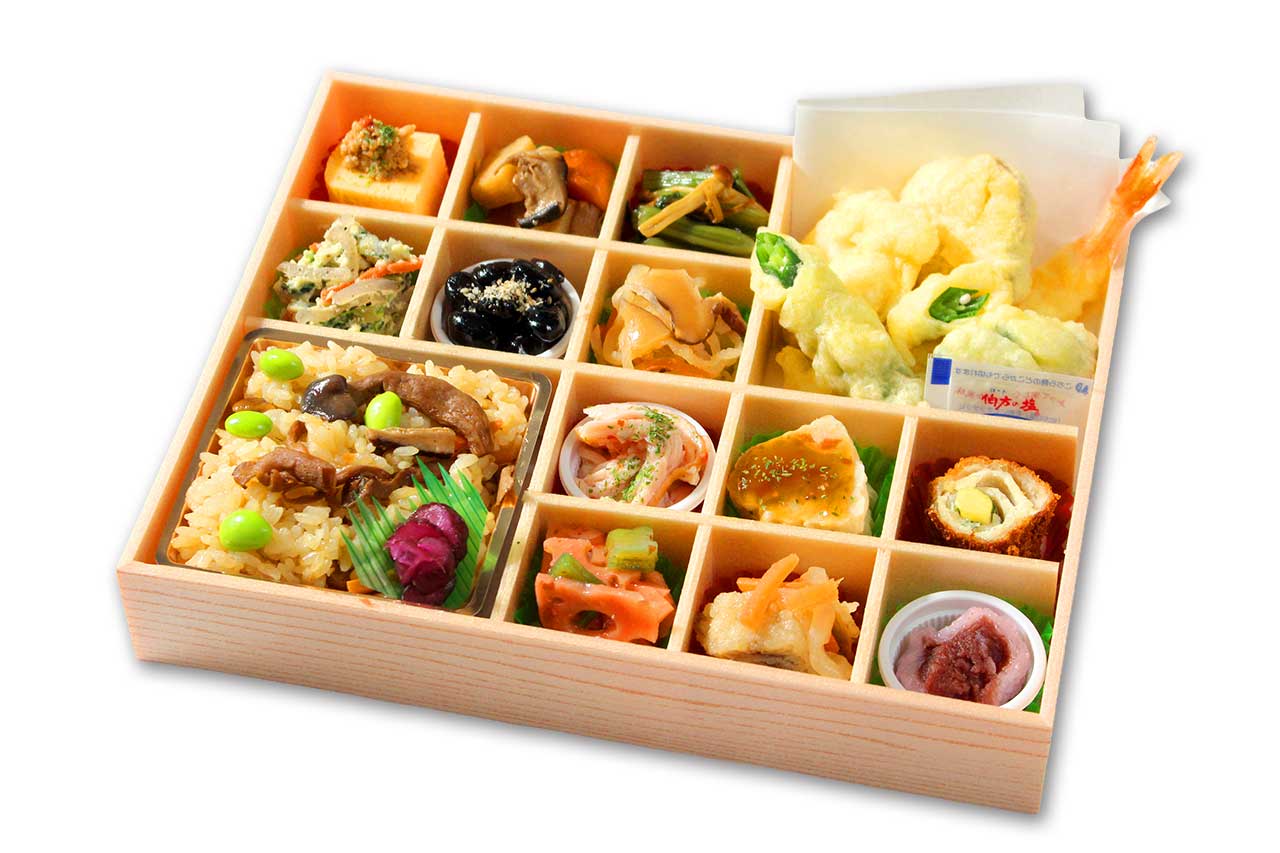 彩り天ぷら華御膳