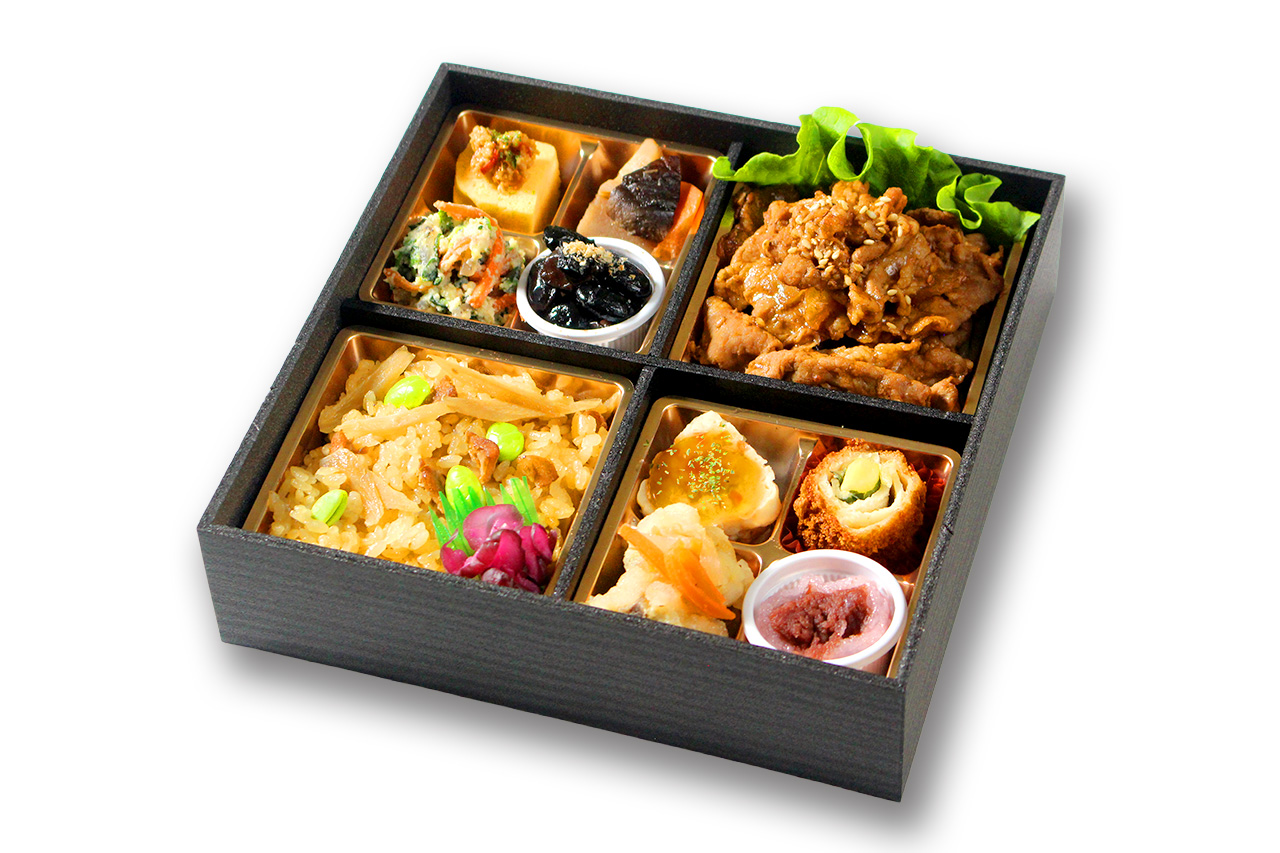 季節の副菜と焼肉華御膳